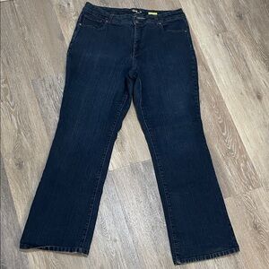 Style & Co Jeans Dark Blue Stretchy Tummy Control Size 16W